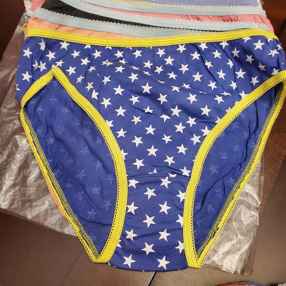 12 Pack Cotton Soft Flex Hi Cut Panty Briefs - Picture 6 of 13